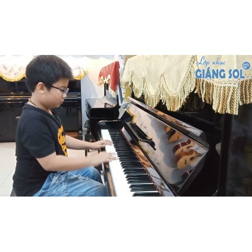 Dạy Đàn Piano Quận 12 || Hai Con Thằng Lằn Con || Xuân Lộc || Lớp nhạc Giáng Sol Quận 12