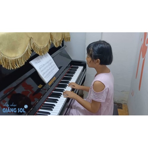 Dạy Đàn Piano Quận 12 || Khúc Chiều Tà || Khánh Thoa || Lớp nhạc Giáng Sol Quận 12