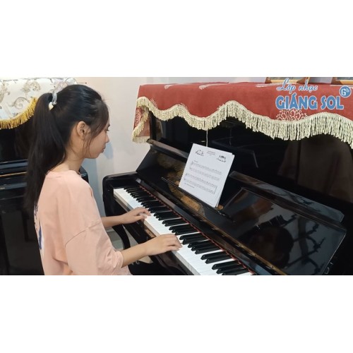 Dạy Đàn Piano Quận 12 || Những Bước Chân Đầu Tiên || Minh Hương || Lớp nhạc Giáng Sol Quận 12