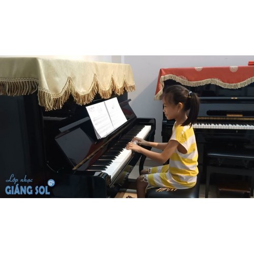 Dạy Đàn Piano Quận 12 || Romace || Hà Phương || Lớp nhạc Giáng Sol Quận 12