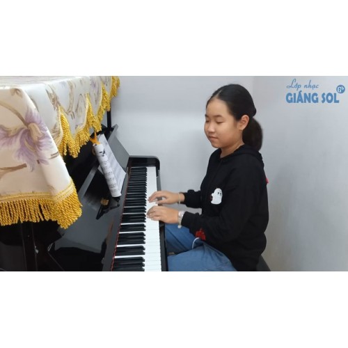 Dạy Đàn Piano Quận 12 || Tạm Biệt Mùa Đông || Minh Châu || Lớp nhạc Giáng Sol Quận 12